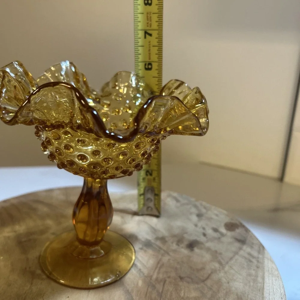 Fenton vintage amber